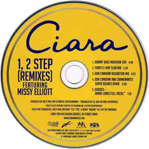 Ciara  Featuring Missy Elliott - 1, 2 Step (Remixes) mp3 album