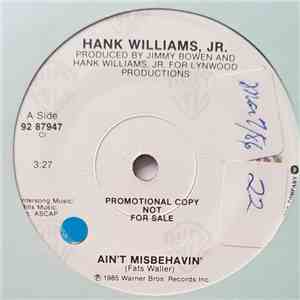 Hank Williams, Jr. - Ain't Misbehavin' mp3 album