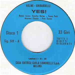 Holme - Ghirardelli - Yes! mp3 album