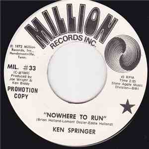 Ken Springer - Nowhere To Run / Life In Baltimore mp3 album