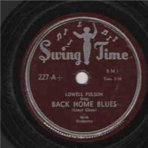 Lowell Fulson - Baby Won't You Jump With Me / Back Home Blues mp3 album