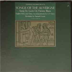Lucie De Vienne Blanc - Songs Of The Auvergne mp3 album