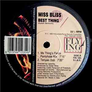 Miss Bliss - Best Thing mp3 album