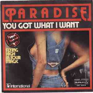 Paradise  - You Got What I Want mp3 album