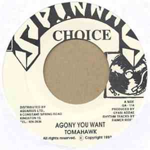 Tomahawk, MC Lab - Agony You Want / Rock So You Dip So mp3 album