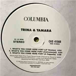 Trina & Tamara - What'd You Come Here For? mp3 album