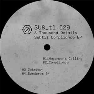 A Thousand Details - Subtil Compliance mp3 album