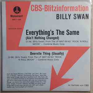 Billy Swan - Everything's The Same (Ain't Nothing Changed) mp3 album