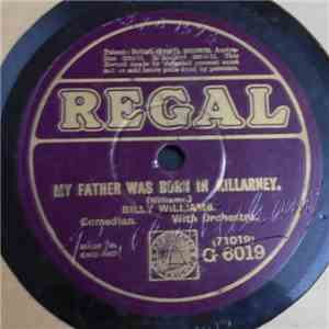 Billy Williams - My Father Was Born In Killarney / She Does Love A Little Bit Of Scotch mp3 album