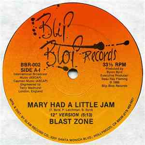 Blast Zone - Mary Had A Little Jam mp3 album