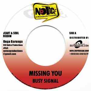 Busy Signal - Missing You mp3 album