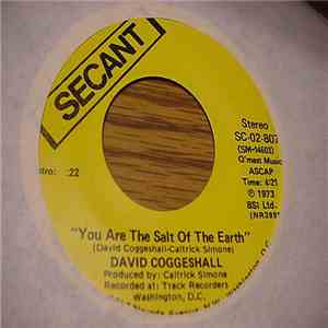 DAVID COGGESHALL - You Are The Salt Of The Earth mp3 album
