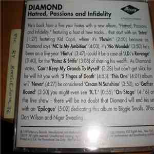 Diamond - Hatred, Passions And Infidelity mp3 album