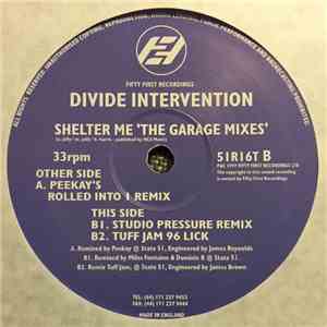 Divide Intervention - Shelter Me (The Garage Mixes) mp3 album