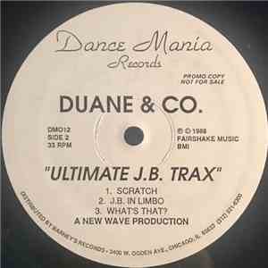 Duane & Co. - Ultimate J.B. Trax mp3 album