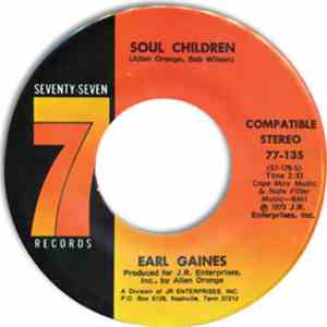 Earl Gaines - Soul Children / I Can't Face It mp3 album