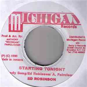 Ed Robinson - Starting Tonight mp3 album