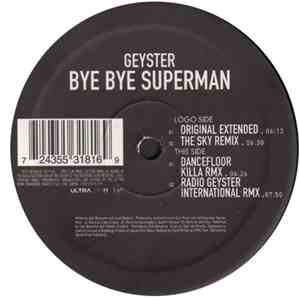Geyster - Bye Bye Superman mp3 album
