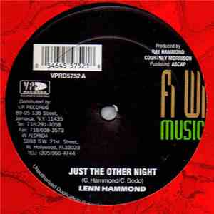 Lenn Hammond - Just The Other Night mp3 album