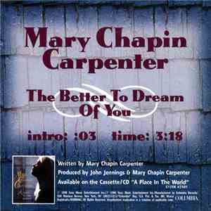 Mary Chapin Carpenter - The Better To Dream Of You mp3 album