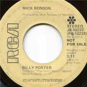 Mick Ronson - Billy Porter mp3 album