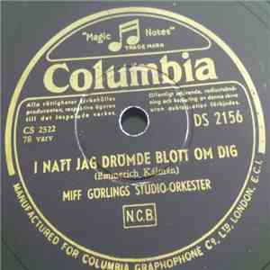 Miff Görlings Studio-Orkester - I Natt Jag Drömde Blott Om Dig / Tango Illusion mp3 album