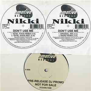 Nikki Jackson - Don't Use Me mp3 album