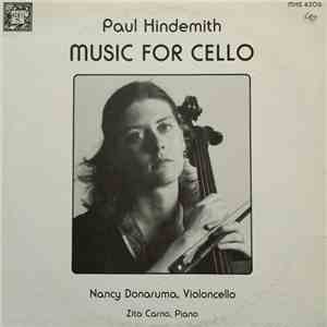 Paul Hindemith - Nancy Donaruma, Zita Carno - Music For Cello mp3 album