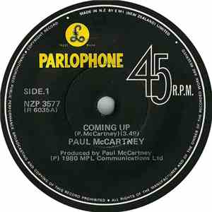 Paul McCartney - Coming Up mp3 album