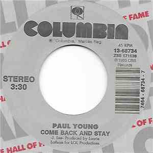 Paul Young - Come Back And Stay / Everytime You Go Away mp3 album
