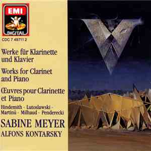 Sabine Meyer, Alfons Kontarsky - Werke Für Klarinette Und Klavier mp3 album