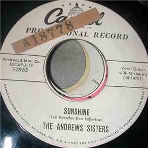 The Andrews Sisters - Sunshine mp3 album