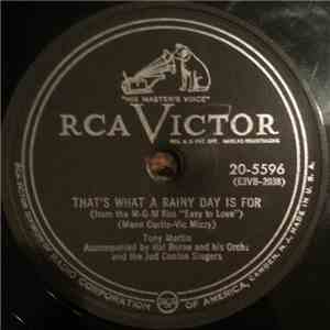 Tony Martin  - That's What A Rainy Day Is For / Look Out, I'm Romantic mp3 album