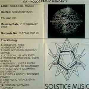 Various - Holographic Memory 3 mp3 album