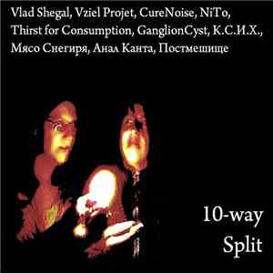 Vlad Shegal, Vziel Projet, CureNoise, NiTo , Thirst For Consumption, GanglionCyst, К.С.И.Х., Мясо Снегиря, Анал Канта, Постмешище - 10-Way Split mp3 album