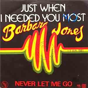 Barbara Jones - Just When I Needed You Most mp3 album