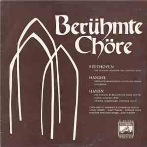 Chor Der St. Hedwigs-Kathedrale Berlin - Berühmte Chöre mp3 album