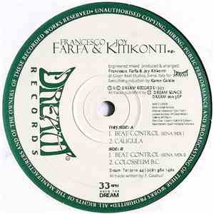 Francesco Farfa & Joy Kitikonti - Beat Control E.P. mp3 album