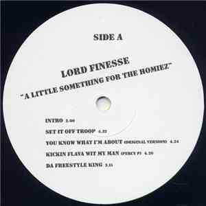 Lord Finesse - A Little Something For The Homiez mp3 album
