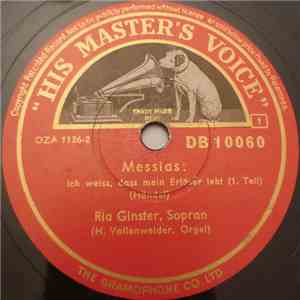 Ria Ginster - Messias: Ich Weiss, Dass Mein Erlöser Lebt mp3 album