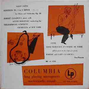 Saint-Saens, Satie, Artur Rodzinski, Philharmonic Symphony Orchestra Of New York - Concerto No.4 In C Minor / Trois Morceaux En Forme De Poire mp3 album