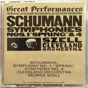 Schumann / Szell, Cleveland Orchestra - Symphonies Nos. 1 "Spring" & 4 mp3 album