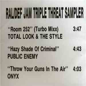 Total Look & The Style, Public Enemy, Onyx - RAL/Def Jam Triple Threat Sampler mp3 album