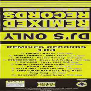 Various - Remixed Records 103 mp3 album