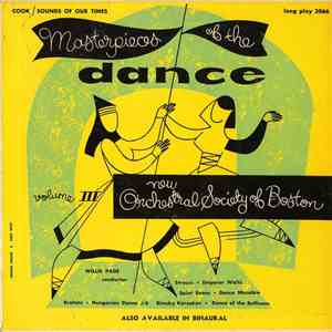 Willis Page & The New Orchestral Society Of Boston - Masterpieces Of The Dance Volume III mp3 album
