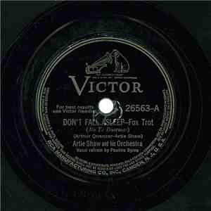 Artie Shaw And His Orchestra - Don't Fall Asleep / Gloomy Sunday mp3 album