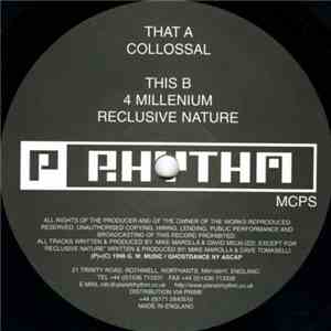 Bluelight Isms - Reclusive Nature EP mp3 album