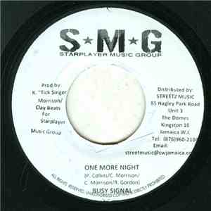 Busy Signal - One More Night mp3 album