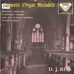D. J. Rees - Favourite Organ Melodies mp3 album