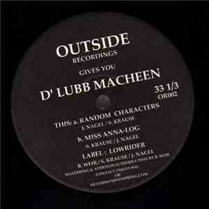 D' Lubb Macheen - Lowrider EP mp3 album